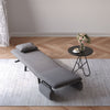 Futon Folding Single Sofa Bed 3-in-1 Sofa Recliner Lounger Accent Chair Armchair