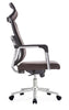 Desk Chair Computer Chair High Back PU Leather Office Desk Chair - Brown