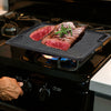Cast Iron Griddle Tray Reversible Plate 18"x10" Grill Pan Tray BBQ Steak Camping