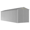 LAPOOH Garden Shed Grey 191x640x198 Galvanised Steel,Garden Storage Shed, N8S1