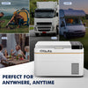30L Car Refrigerator DC AC Dual Powered Portable Car Fridge Freezer APP Control