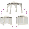 Gazebo with Mesh Walls 2.93x2.93 m Steel C8T9