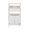 Rolling Laundry Sorter Cart Washing Basket Clothes Hamper Storage Bin On Wheels
