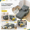 Convertible Sofa Bed 3-in-1 Pull out Arm Chair Folding Recliner Sleeper