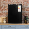 Panana 46/70 L Mini Fridge Black Counter Top Small Refrigerator Drinks Cooler
