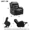 Riser Recliner Chairs for the Elderly Power Lift Chair with Remote Control