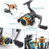 Telescopic Coarse Sea Fishing Travel Holiday Rod & Reel Combo Set+Carrier Bag UK