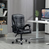 Executive Office Chair Swivel Recliner Padded Armrest Swivel Gas Lift Desk Chair