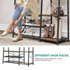 Coat Rack Stand with Shoe Storage Bench for Hallway Living Room 9 Hook 5 Shelves