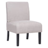 Small Wingback Oyster Armchair Scallop Shell Dining Chair Lounge Occasional Sofa