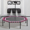 51'' Octagonal Trampoline Adult Rebounder Jumper w/T-Shape Adjustable Handle