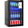 46/90 L Drinks Cooler Fridge Glass Door Under Counter Beer Wine Display Chiller
