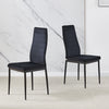 2/4/6x Velvet Dining Chairs Side Chair High Back Padded Seat Dining Room Kitchen