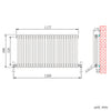 Traditional Radiator 2 3 Column Horizontal Vertical Cast Iron Style Vintage Rads