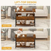 Lift Up Coffee Table With Storage Shelf Living Room Home Furniture