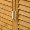 Wooden Garden Shed Outdoor Store Cupboard Storage Gardening Tools Wood Cabinet