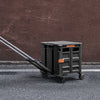 Folding Shopping Trolley Box 55L Camping Picnic Boot Cart Storage Stair Climbing