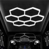 Led Hexagon Lights Customize 7 Grid System Honeycomb Light for Garage Home Lamp