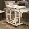 Portable Table Mate TV Dinner Laptop Adjustable Bed Sofa Lap Tray & Bottom Shelf