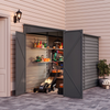 Heavy Duty Garden Garage Storage Shed Steel Frame Storage Bike Tool Sheds 9X5FT