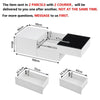 Coffee Table with Hidden Storage and 3 Drawers High Gloss White for Living Room