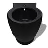 Black Ceramic Toilet & Bidet W8A1