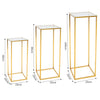 Gold/Silver Tall Wedding Metal Flower Stand Pedestal Centrepiece 60,80,100cm