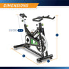 Upright Exercise Bike Studio Magnetic Resistance Adjustable Home Gym MARCY 3220