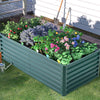 Galvanized Outdoor Garden Raised Baskets Vegetable/Herb/Flower Grow Bed Planter
