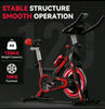 Exercise Bike Indoor Cycling Home Gym Workout Cardio Fitness LCD Monitor Black