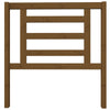 Homgoday Bed Headboard Honey Brown 96x4x100 Solid Wood Pine, Bed U0I1