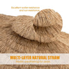 285cm Thatched Tiki Umbrella Hawaiian Style Hula Patio Beach Umbrella