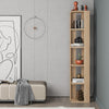 Nati Corner Bookcase – 5-Tier Freestanding Shelf Unit, 161cm High, 11 Colours