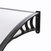 Patio Door Awning Outdoor Front Porch Rain Cover Shelter Canopy Window Sun Shade