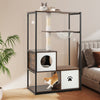 Multi-Level Kitten Tower Modern Indoor Cat Climbing Stand Furniture Coffee