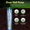 DC 24V 370W Solar Powered Water Pump Farm Ranch Submersible Bore Hole Deep Well
