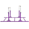 Double Horizontal Gymnastics Training Bar Height Adjustable Parallel Gym Bars