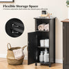 Multifunctional Corner Storage Cabinet Bathroom Rack Stand Black