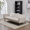 Sofabed 3 Seater Cup Holder Table Click Clack Recliner Settee Couch Sofa Sleeper