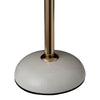 Elegant Fluffy White Feather Table Lamp Nightstand LED Lights Decor Night Light