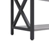 Wood Free Standing Hallway Console Table Living Room Shelf Display Drawer 3 Tier