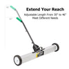 36" Magnetic Warehouse Sweeper Pick UP Tool for Nails Needles Screws Collection