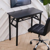Modern Foldable Folding Laptop Computer Desk Home Study Office Table Wood Metal