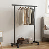 HeavyDuty Double Clothes Rail Hanging Rack Garment Stand Storage Shelf On Wheels
