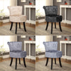 Velvet Upholstered Vanity Stool Backrest Stool Dressing Table Chair Makeup Room