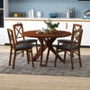 Set of 2 Folding Chair Padded Kitchen Dining Seat Portable Upholstered High Back