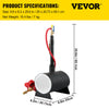 VEVOR Gas Propane Forge Furnace Burner Portable Single Burner Metal Tool Making