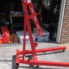 1 Ton Tonne Engine Crane Stand Hoist lift Jack Tools Hydraulic Stand Folding Red