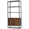 Storage Cabinet w/ 3 Open Shelves Cupboard Tall Organizer for Livingroom Bedroom