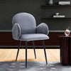 1/2 Pcs Armchairs Dining Chairs with Arms Paded Seat Chairs Kitchen Home Office